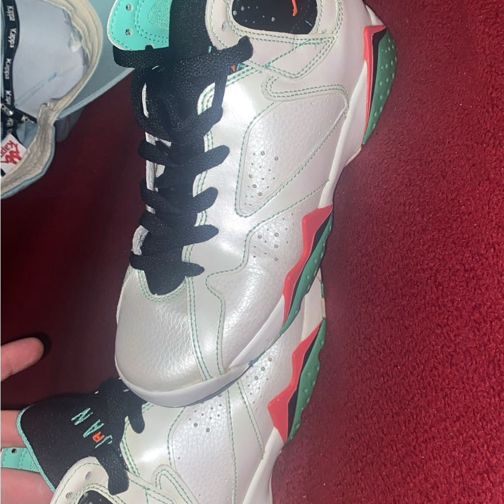Air Jordan Retro 7 Verde (Size 5Y AND/OR 6.5 WOMEN)